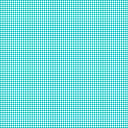 Mini Check Print Long Sleeve Polo – 95754 (Modern Fit)